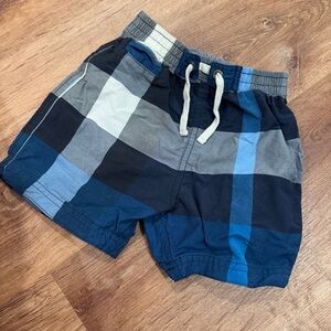 Baby Burberry swim trunks size 9 months